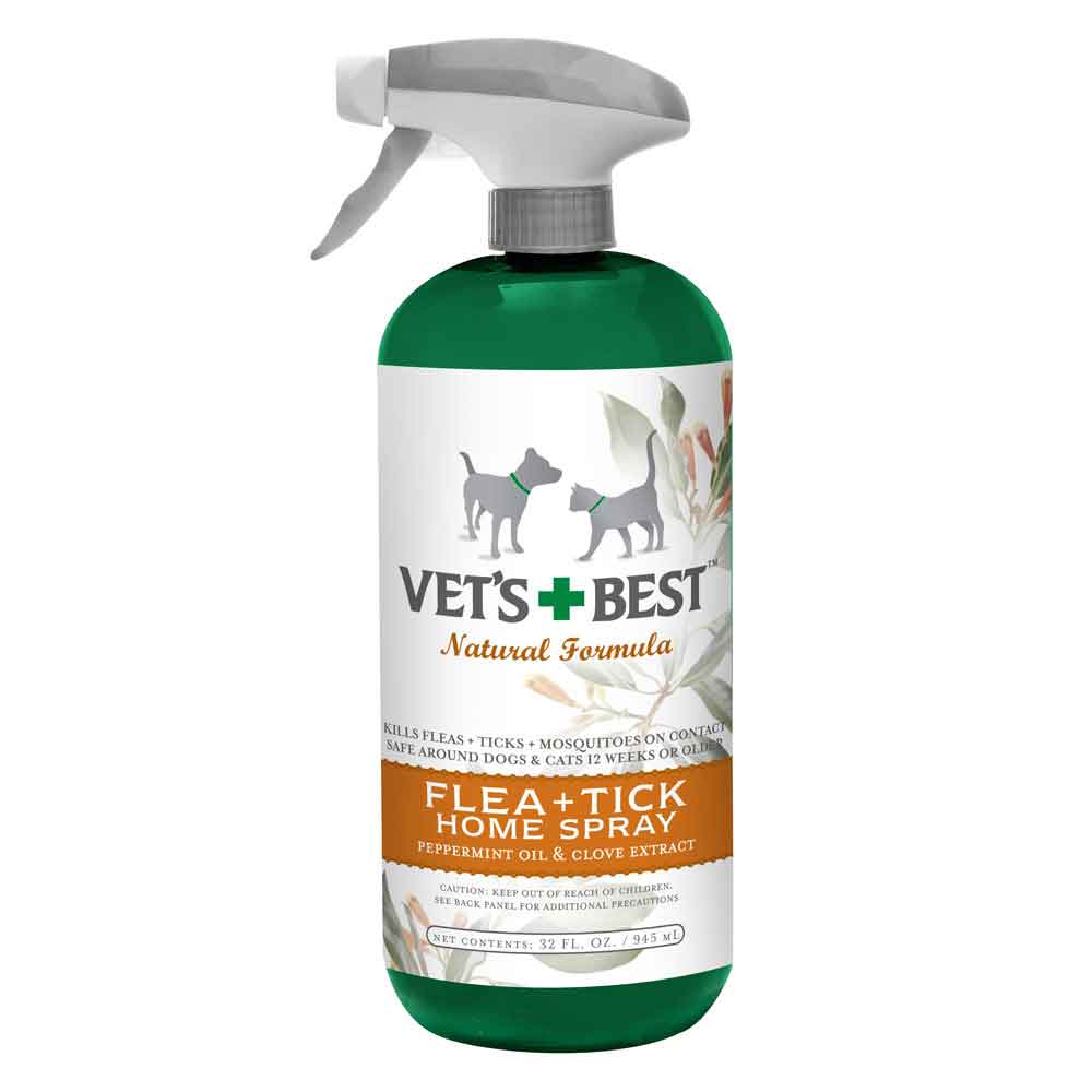 Vet S Best Natural Flea Tick Home Spray Oz